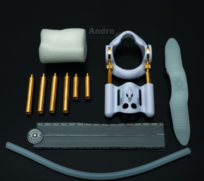 Профессиональный аппарат для увеличения полового члена AndroPlus Platinum Профессиональный аппарат для увеличения полового члена AndroPlus Platinum