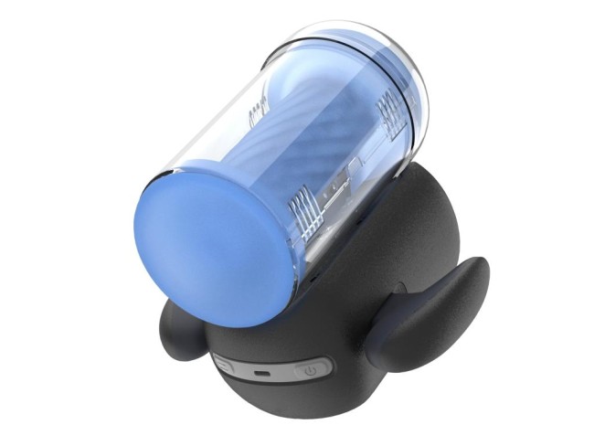 Инновационный робот-мастурбатор с функцией пенетрации «Black Knight» от «Amovibe» 