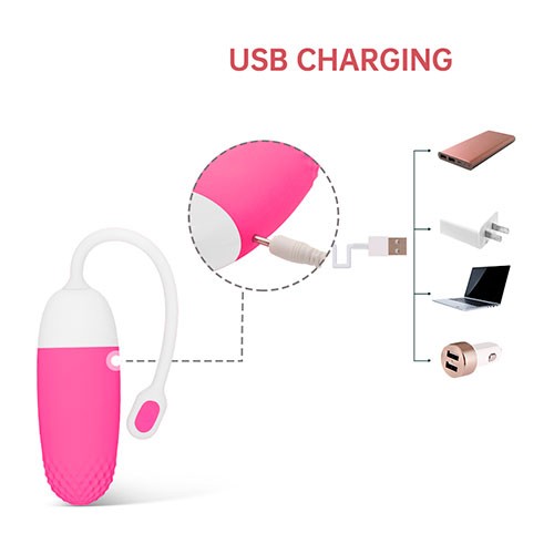 Розовое виброяйцо «MAGIC Vini» от «MAGIC MOTION»