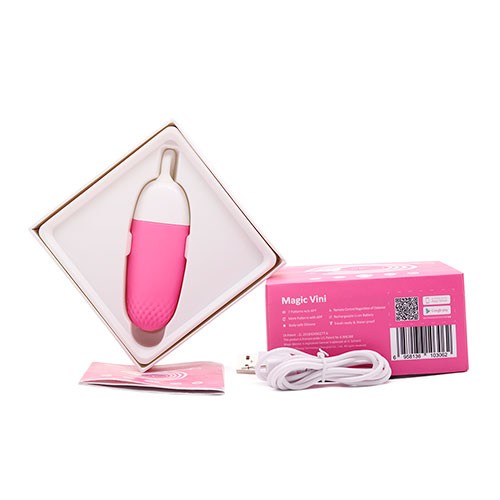Розовое виброяйцо «MAGIC Vini» от «MAGIC MOTION»