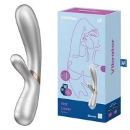 Вибратор с подогревом «Hot Lover» от «Satisfyer» (бежевый)