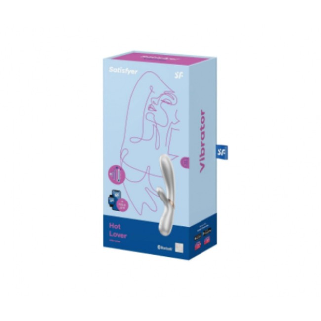 Вибратор с подогревом «Hot Lover» от «Satisfyer» (бежевый) Вибратор с подогревом «Hot Lover» от «Satisfyer» (бежевый)