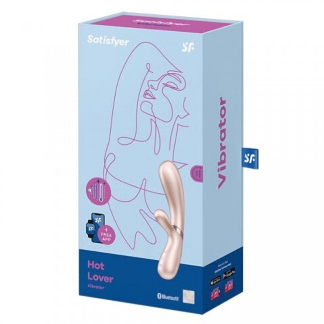 Вибратор с подогревом «Hot Lover» от «Satisfyer» (бежевый) Вибратор с подогревом «Hot Lover» от «Satisfyer» (бежевый)