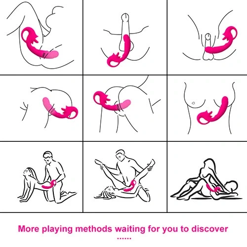 Вибратор с клиторальным стимулятором «Pleasure Hopper»