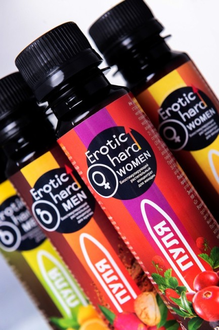 Erotic hard Пуля - Мужской биостимулирующий концентрат со вкусом Лимона и лайма 100 ML 