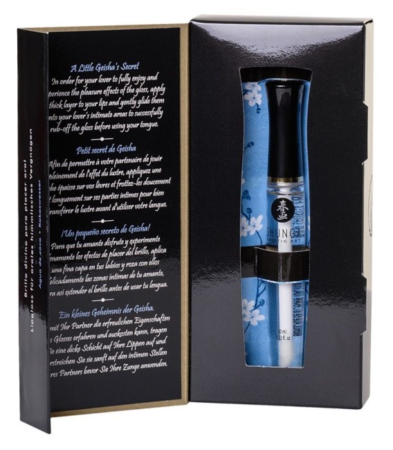 Возбуждающий блеск для губ с ароматом кокоса «Божественное удовольствие» (Shunga) 