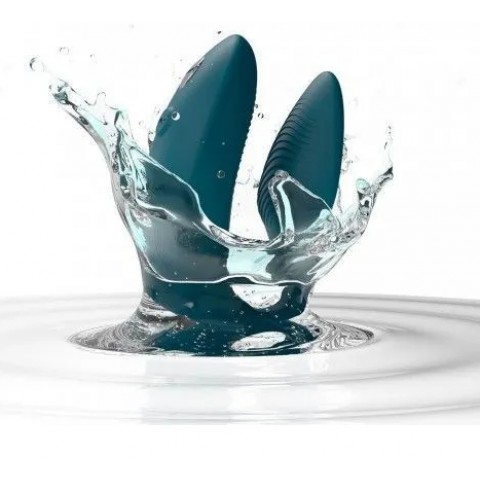 Зелёный вибратор для пар «Sync 2» от «We-Vibe» 