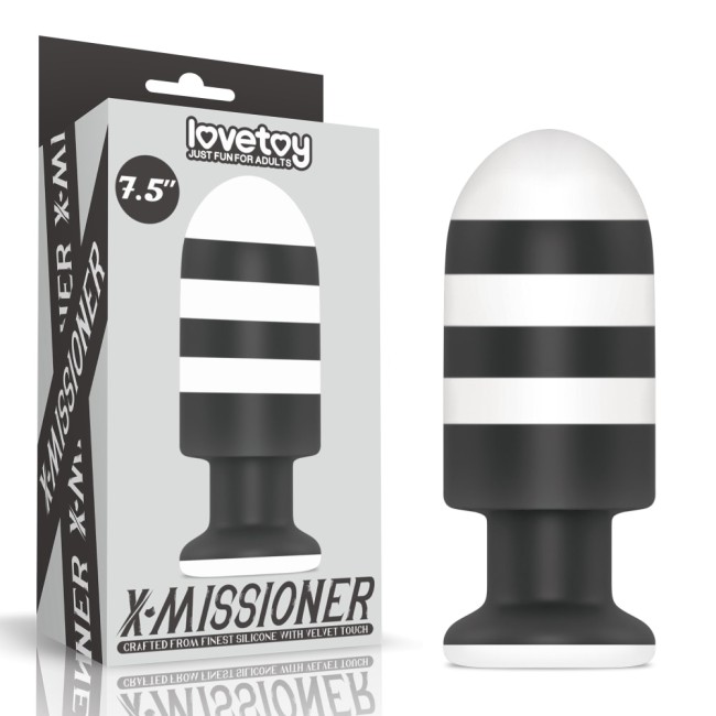 Анальный плаг «X-Missioner 7.5''» от «Lovetoy» Анальный плаг «X-Missioner 7.5''» от «Lovetoy»
