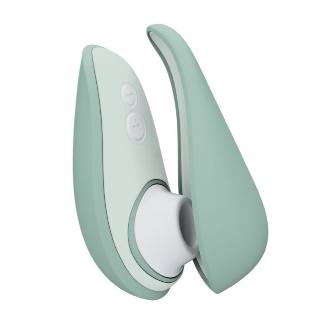 Зеленый бесконтактный клиторальный стимулятор «Liberty 2» от «Womanizer» Зеленый бесконтактный клиторальный стимулятор «Liberty 2» от «Womanizer»