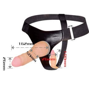  Страпон женский без вибрации (16,5 см)