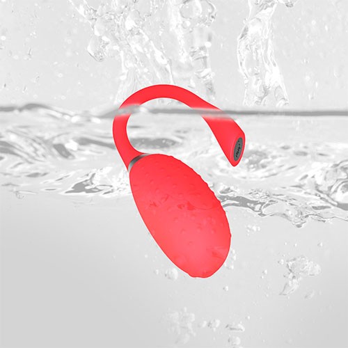 Красное виброяйцо «Magic Fugu» от «MAGIC MOTION»