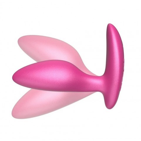 Розовая анальная смарт пробка с вибрацией «Ditto+» от «We-Vibe» 