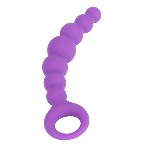 Фиолетовая анальная цепочка «Bubble» от «Alive» Фиолетовая анальная цепочка «Bubble» от «Alive»