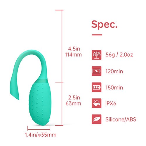 Мятное виброяйцо «Magic Fugu» от «MAGIC MOTION»