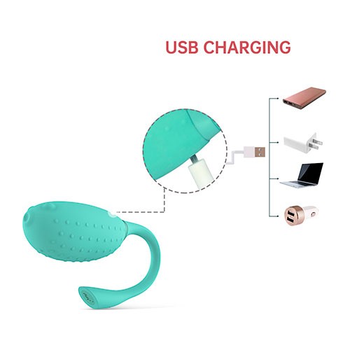 Мятное виброяйцо «Magic Fugu» от «MAGIC MOTION»