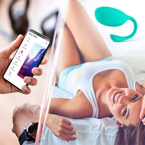 Мятное виброяйцо «Magic Fugu» от «MAGIC MOTION»