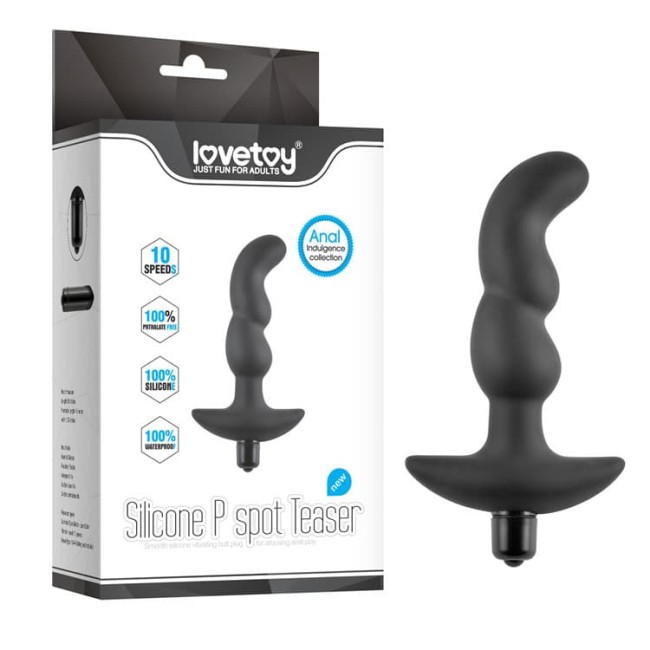 Анальная втулка с вибрацией (11 см)