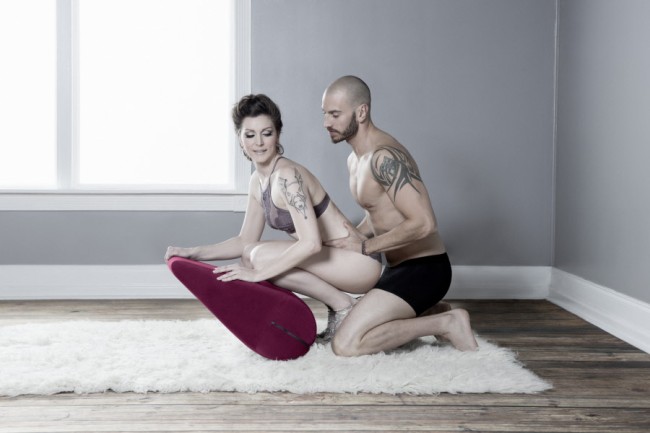 Вельветовая подушка для секса Liberator Rockabilly Вельветовая подушка для секса Liberator Rockabilly