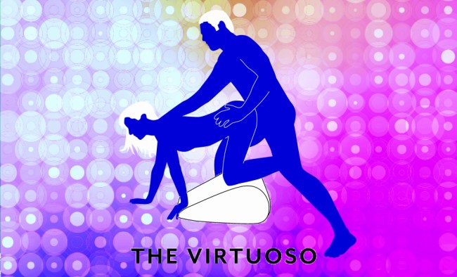 Вельветовая подушка для секса Liberator Rockabilly Вельветовая подушка для секса Liberator Rockabilly