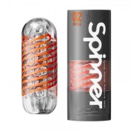 Мастурбатор «SPINNER Tetra» от «TENGA» (оранжевый)