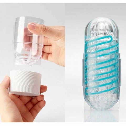 Мастурбатор «SPINNER Tetra» от «TENGA» (оранжевый) Мастурбатор «SPINNER Tetra» от «TENGA» (оранжевый)