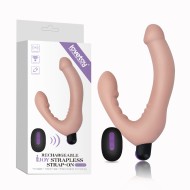 Безремневой страпон с пультом управления «Strap-on IJOY» от «Lovetoy» 