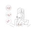 Безремневой страпон с пультом управления «Strap-on IJOY» от «Lovetoy» 