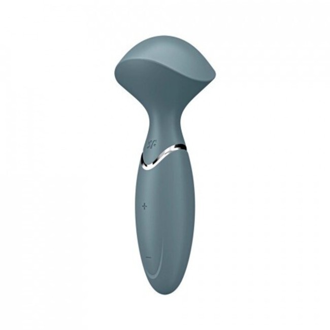 Вибратор «Mini Wand-er stonegrey» от «Satisfyer» (серый) Вибратор «Mini Wand-er stonegrey» от «Satisfyer» (серый)