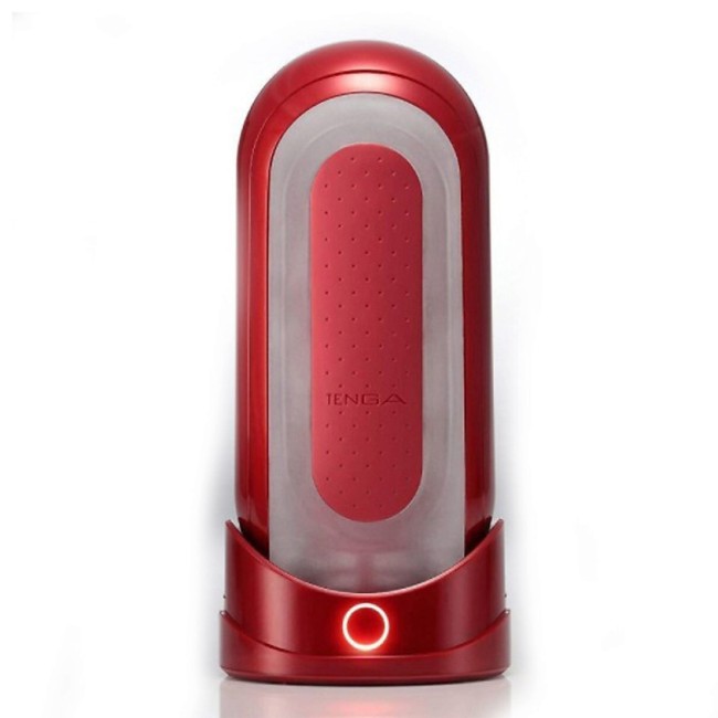 Мастурбатор с функцией нагрева «Flip Zero Red Warming» от «TENGA»