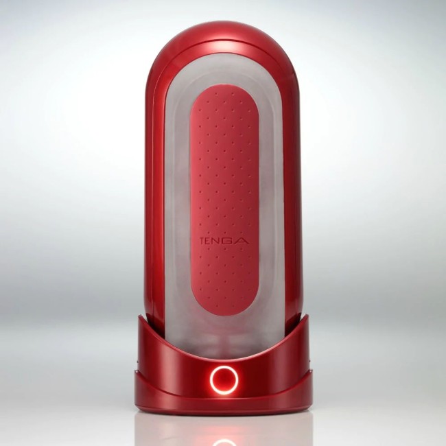 Мастурбатор с функцией нагрева «Flip Zero Red Warming» от «TENGA»