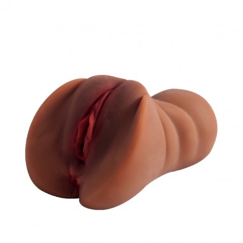 Мастурбатор реалистичный «Exciting pussy» от «CompanionX» (коричневый) 