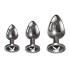 Набор анальных пробок «Playboy Pleasure 3 Ways Anal Plug Set» 