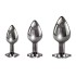Набор анальных пробок «Playboy Pleasure 3 Ways Anal Plug Set» 
