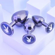 Набор анальных пробок «Playboy Pleasure 3 Ways Anal Plug Set» 