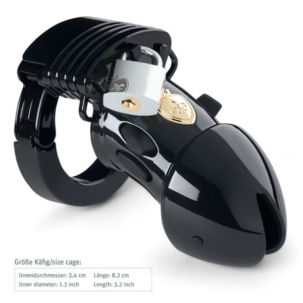 Пояс верности с электростимуляцией «Pubic Enemy No1» Black Edition от «Mystim» (Источник импульсов приобретается отдельно) Пояс верности с электростимуляцией «Pubic Enemy No1» Black Edition от «Mystim» (Источник импульсов приобретается отдельно)