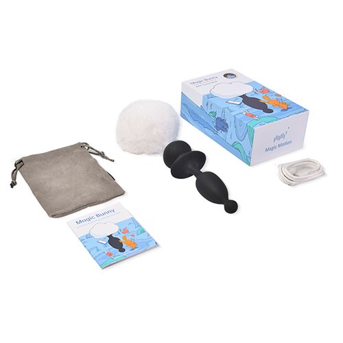 Анальная пробка «Magic Bunny» от «MAGIC MOTION»