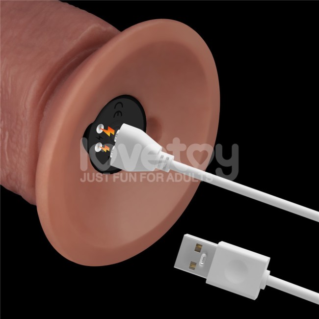 Вибратор реалистик «Power Cock» от «Lovetoy» (24,6 см)