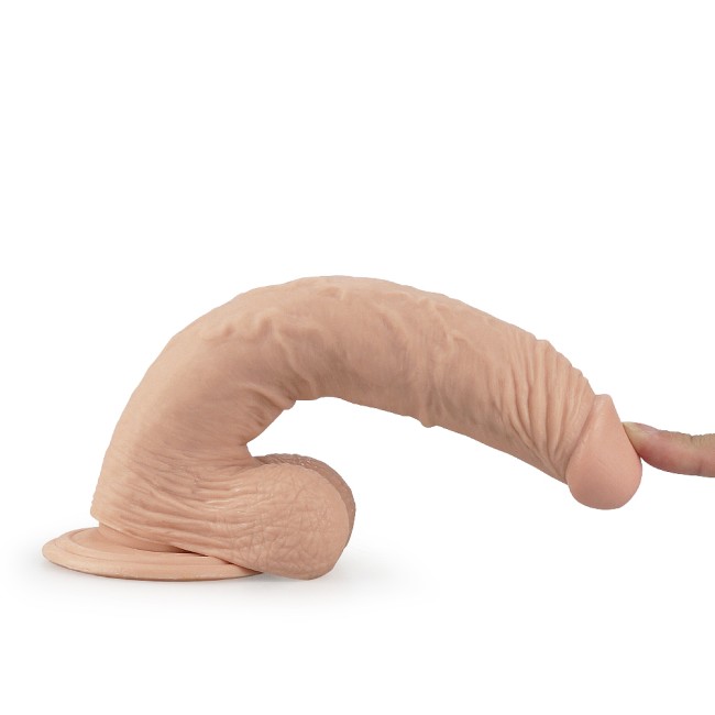 Фаллоимитатор реалистичный на присоске «LOVETOY Real Extreme» (18 см) Фаллоимитатор реалистичный на присоске «LOVETOY Real Extreme» (18 см)