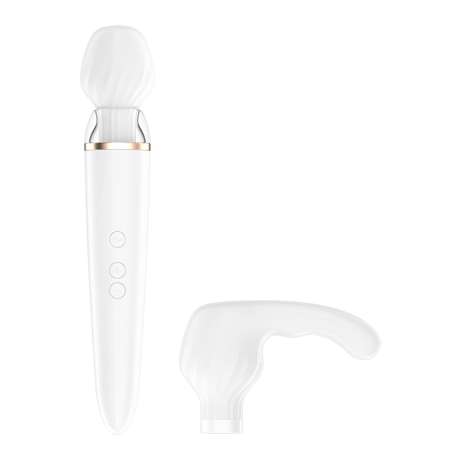 Вибромассажер «Double Wand-er» от «Satisfyer»  Вибромассажер «Double Wand-er» от «Satisfyer»