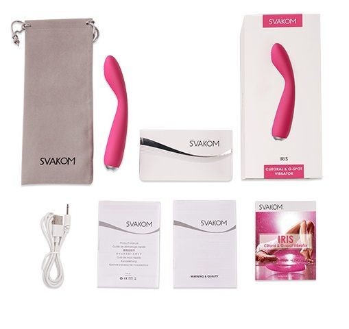 Вибратор для точки G «Iris Clitoral & G-spot Vibrator» от «Svakom» Вибратор для точки G «Iris Clitoral & G-spot Vibrator» от «Svakom»