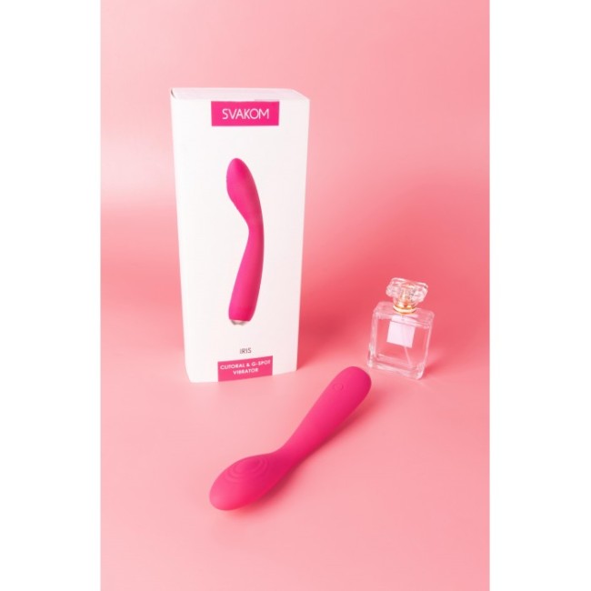 Вибратор для точки G «Iris Clitoral & G-spot Vibrator» от «Svakom»