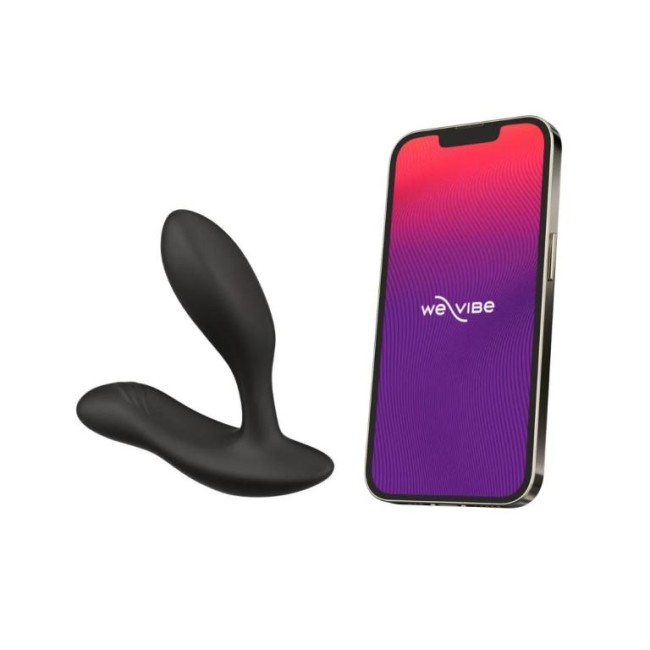 Массажер простаты «Vector+» от «We-vibe» с ПДУ, с возможностью управления через смартфон (чёрный)  Массажер простаты «Vector+» от «We-vibe» с ПДУ, с возможностью управления через смартфон (чёрный)