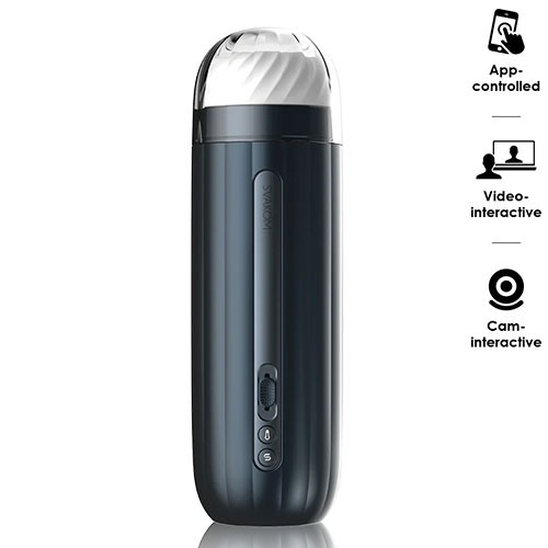 Интерактивный пульсирующий мастурбатор с функцией нагрева «Hannes Neo» от «Svakom» 