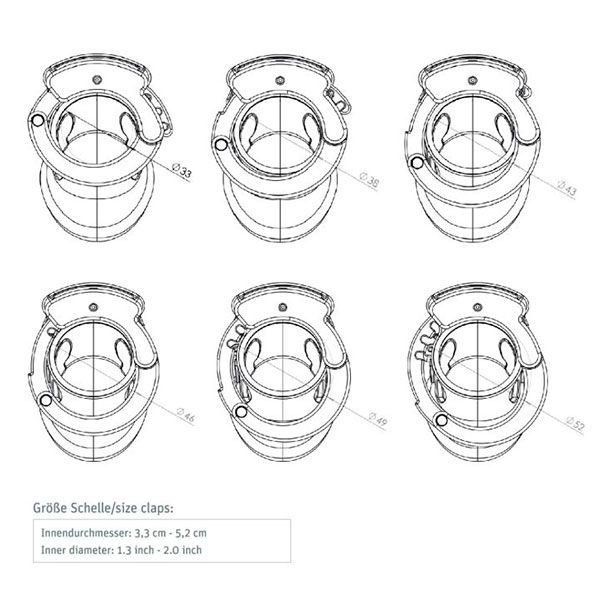 Пояс верности с электростимуляцией «Pubic Enemy No1» от «Mystim» (Источник импульсов приобретается отдельно)