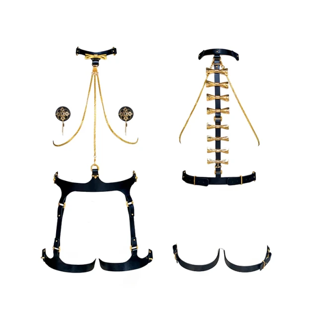 Набор BDSM «Butterfly Effect Body Accessories Set» от «UPKO»  Набор BDSM «Butterfly Effect Body Accessories Set» от «UPKO»