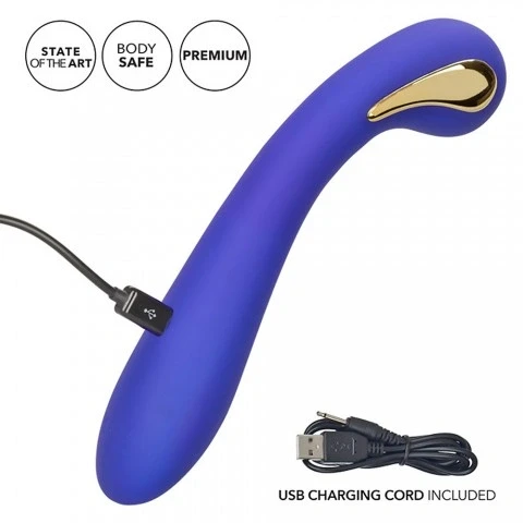 Вибромассажер для точки G с электростимуляцией CalExotics Impulse Intimate Estim Petite G Wand Вибромассажер для точки G с электростимуляцией CalExotics Impulse Intimate Estim Petite G Wand