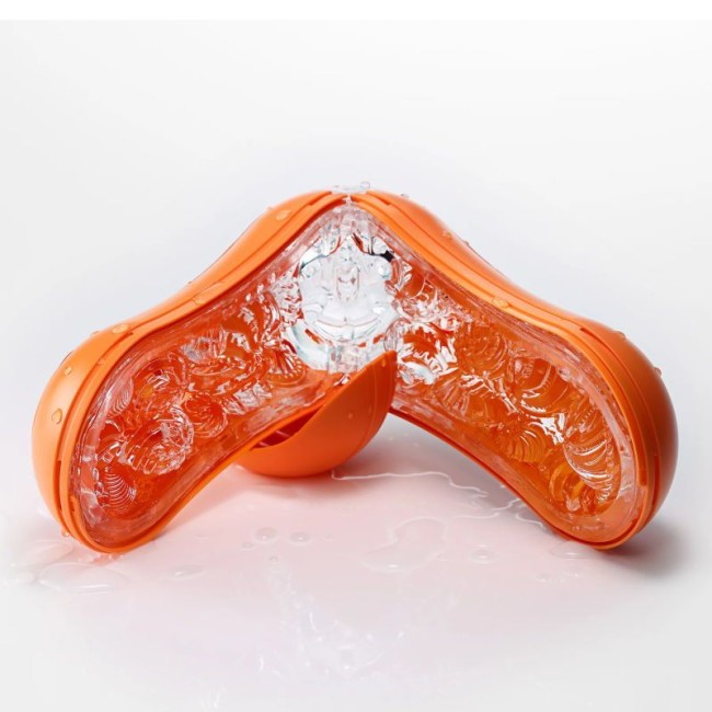 Мастурбатор «Flip ORB New» от «Tenga» (оранжевый) Мастурбатор «Flip ORB New» от «Tenga» (оранжевый)