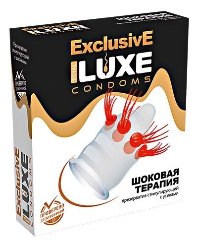 Презервативы Шоковая терапия (Luxe) (1 шт.) Презервативы Шоковая терапия (Luxe) (1 шт.)