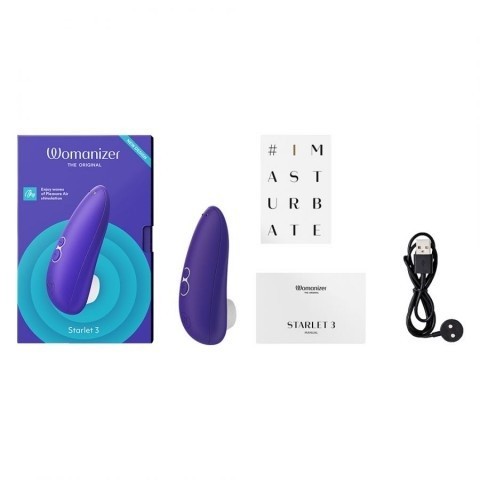 Синий клиторальный стимулятор «Starlet 3» от «Womanizer» Синий клиторальный стимулятор «Starlet 3» от «Womanizer»
