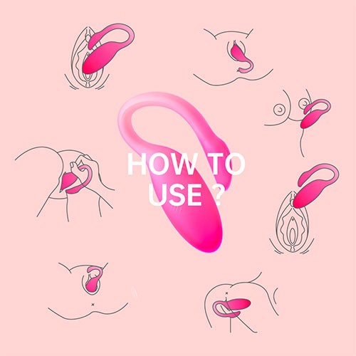 Розовое виброяйцо с интеллектуальным управлением «Flamingo Max» от «MAGIC MOTION»